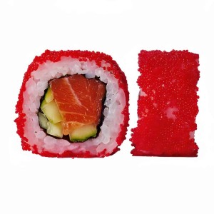 Каліфорнія з лососем в тобіко