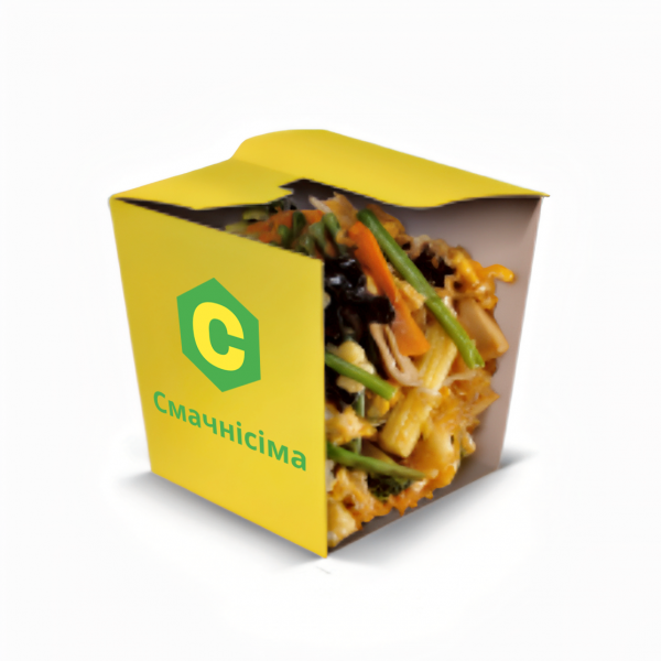 Прозрачная лапша с овощами