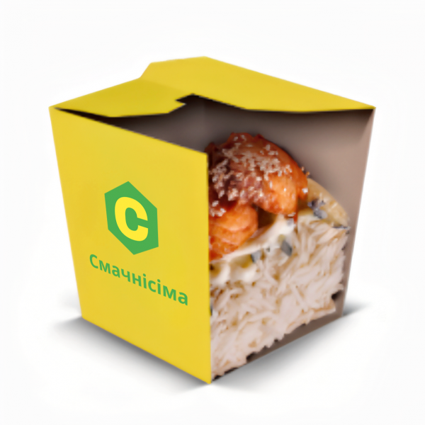 Тайский рис с лососем Тайский рис с лососем