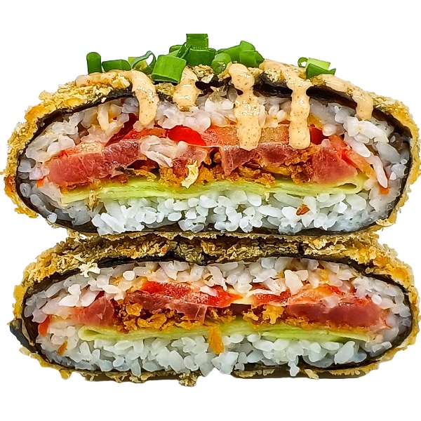 Суши бургер с тунцом Суши бургер с тунцом